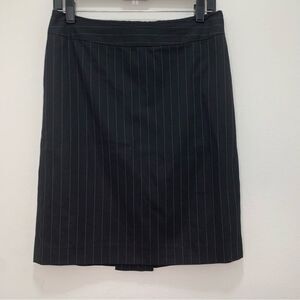 Banana Republic Factory Wool Blend Pinstriped Skirt Size 4P